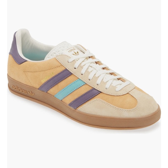 Adidas Gazelle Sneaker Orange/violet/off white - Picture 1 of 13